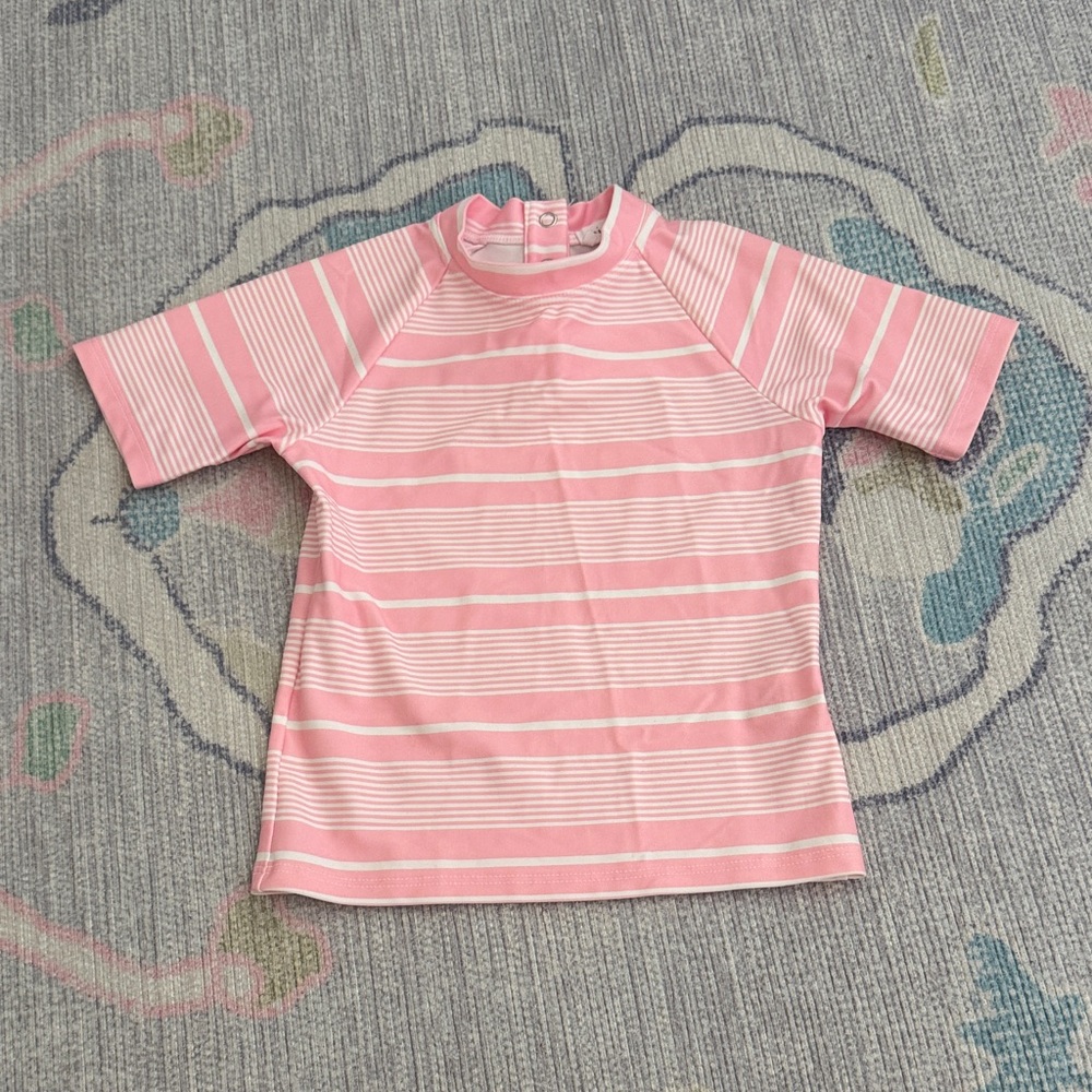 Minnow Kids Swim short sleeveShirt -3/4T